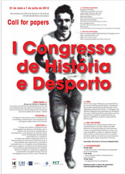 CFP: I Congress of History and Sport