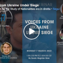 Voices from Ukraine Under Siege