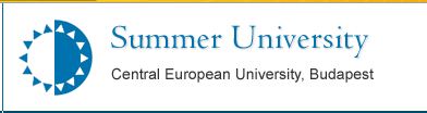Call for Applications – Central European University’s short summer courses in Budapest