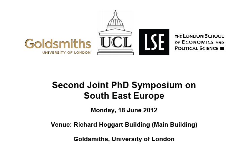 Second Joint PhD Symposium on South East Europe