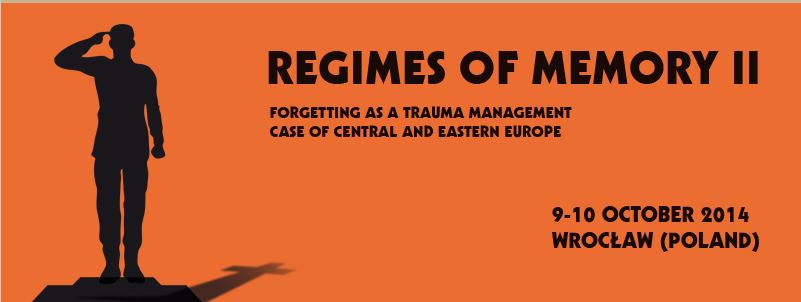 CfP: Forgetting as a Trauma Management