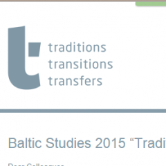 11th Conference on Baltic Studies in Europe