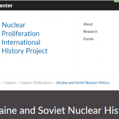 Ukraine and Soviet Nuclear History