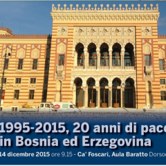 1995-2015, 20 anni di pace fredda in Bosnia ed Erzegovina