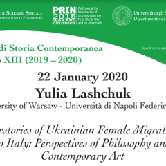 Herstories of Ukrainian Female Migration to Italy: Perspectives of Philosophy and Contemporary Art